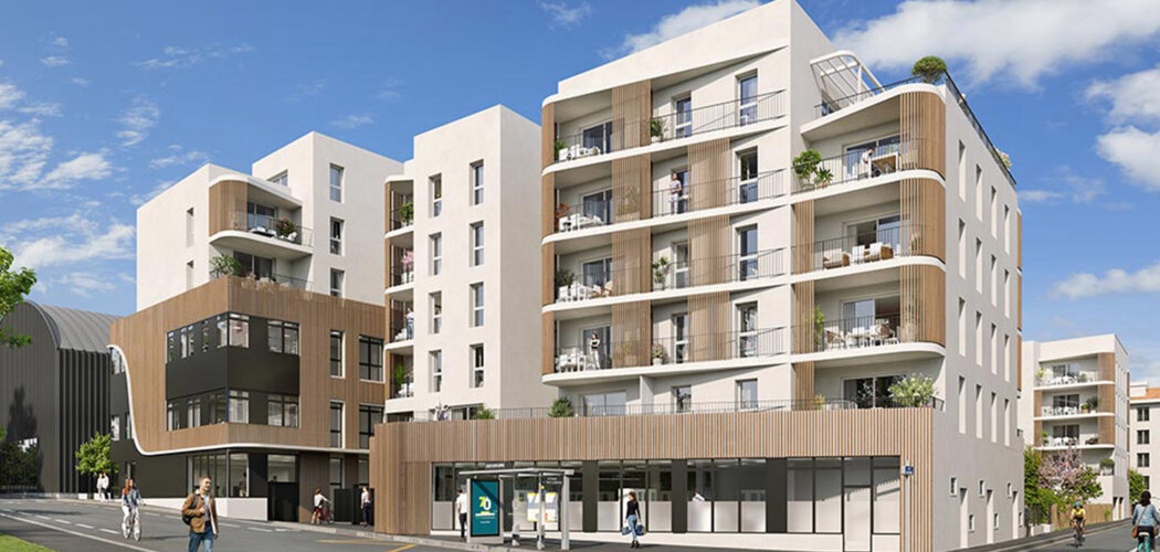 Programme immobilier neuf Soixante-Treize - La Rochelle résidence neuve proche corniche (17000) - Référence : 14571