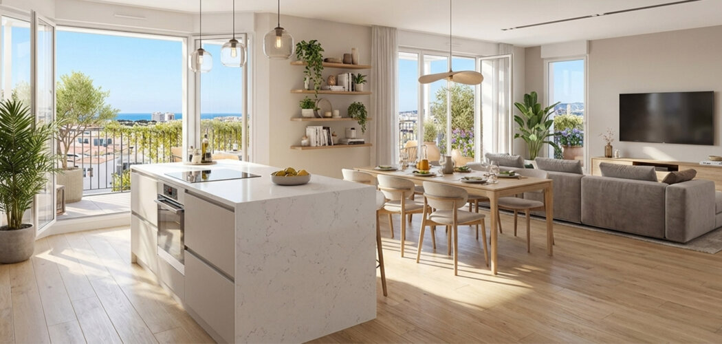 Programme immobilier neuf Soixante-Treize - La Rochelle résidence neuve proche corniche (17000) - Référence : 14571