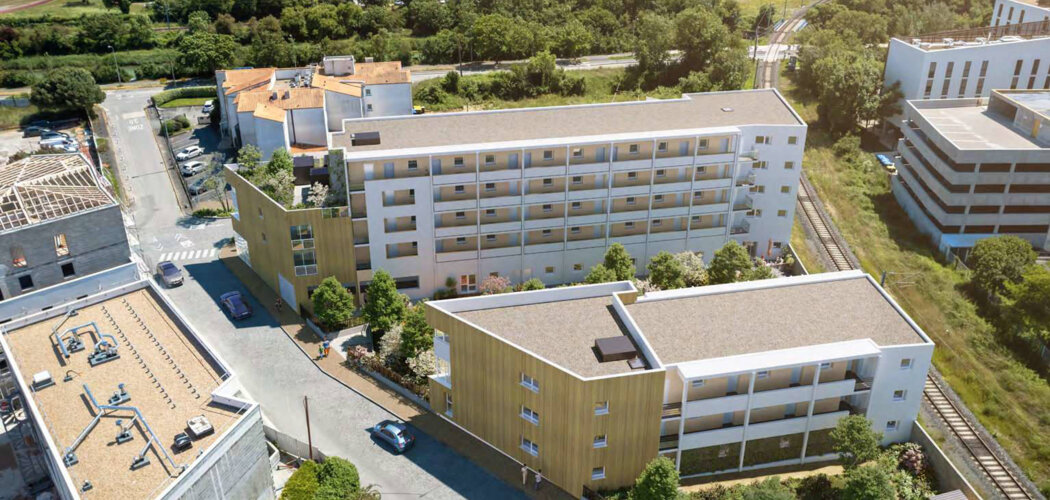 Programme immobilier neuf SERENLY LA ROCHELLE - La Rochelle résidence séniors à proximité de l’hypercentre (17000) - Référence : 14564