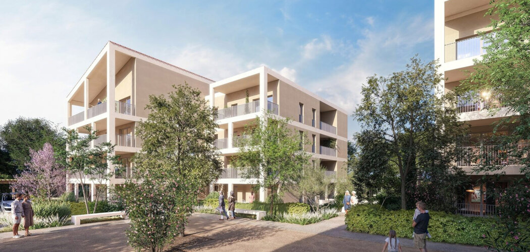 Programme immobilier neuf Terrasses sur Lubéron - La Roque-d’Anthéron à proximité du massif du Luberon (13640) - Référence : 14399