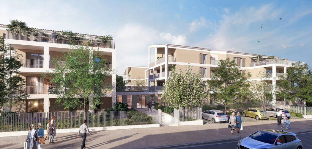 Programme immobilier neuf Terrasses sur Lubéron - La Roque-d’Anthéron à proximité du massif du Luberon (13640) - Référence : 14399