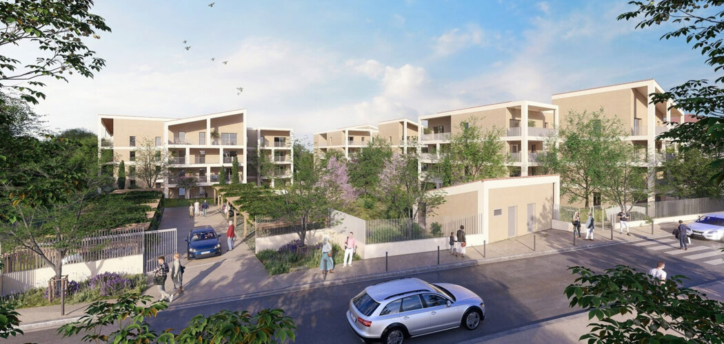 Programme immobilier neuf Terrasses sur Lubéron - La Roque-d’Anthéron à proximité du massif du Luberon (13640) - Référence : 14399