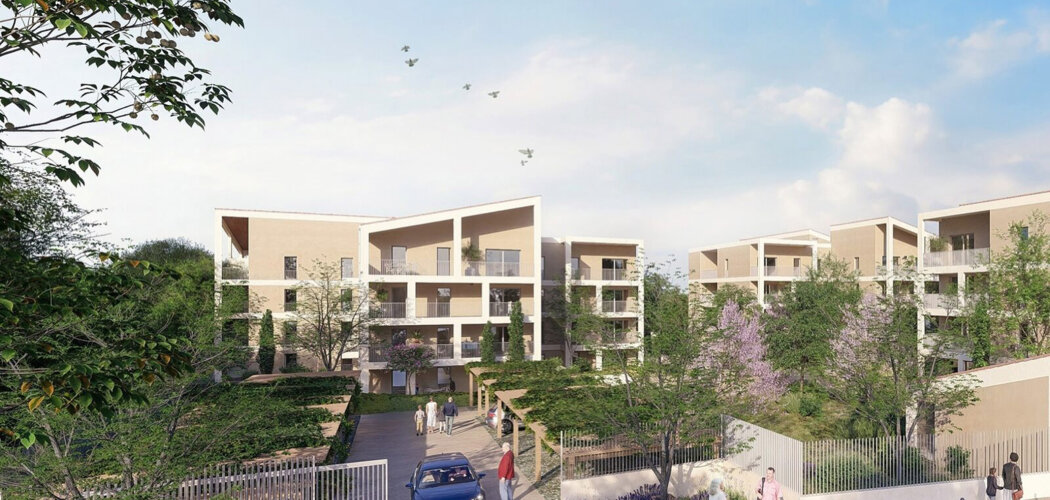 Programme immobilier neuf Terrasses sur Lubéron - La Roque-d’Anthéron à proximité du massif du Luberon (13640) - Référence : 14399