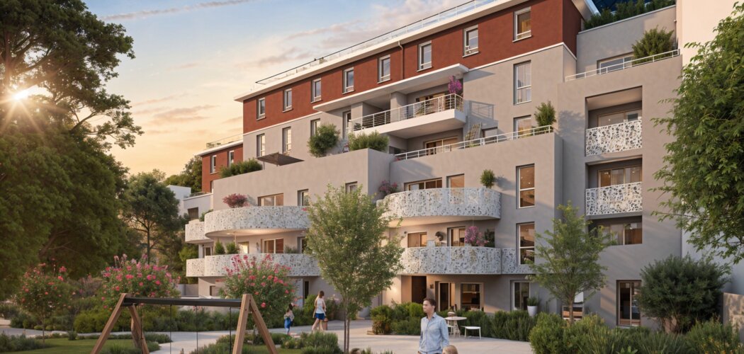 Programme immobilier neuf Sanha - La Seyne-sur-Mer à 10 minutes en voiture de Toulon (83500) - Référence : 16441