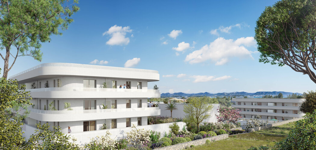 Programme immobilier neuf LA PRESQU'ÎLE TR2 - La Seyne-sur-Mer à deux pas de la plage des Sablettes (83500) - Référence : 16130
