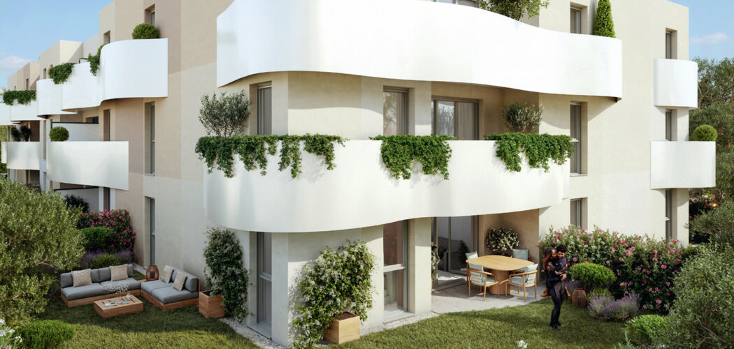 Programme immobilier neuf NOUVELLE VAGUE - La Seyne-sur-Mer résidence intimiste à proximité de l'Hôpital (83500) - Référence : 14012