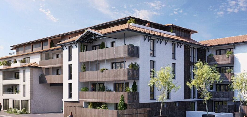 Programme immobilier neuf LE CASTELNAU - La-Teste-de-Buch : appartements neufs du studio au 5 pièces au cœur du centre-ville (33260) - Référence : 14973