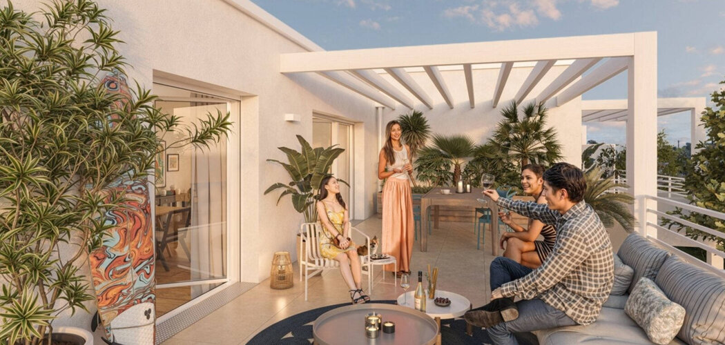Programme immobilier neuf Les Terrasses de la Grière - La Tranche-sur-Mer à deux pas de la plage (85360) - Référence : 16450