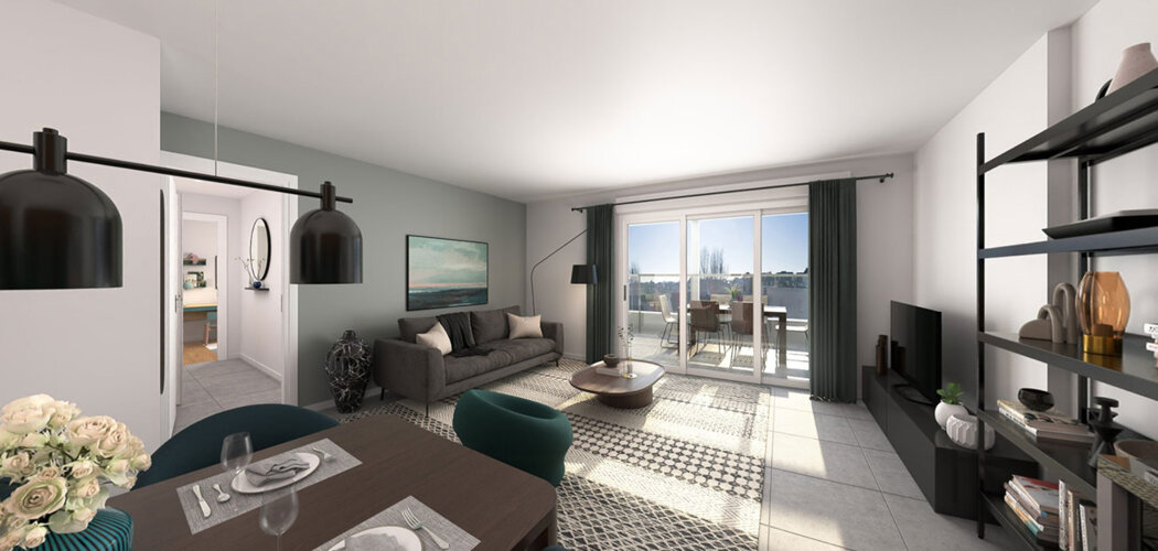 Programme immobilier neuf La Marjolaine - La Turballe à 300 m de la plage du port et des commerces (44420) - Référence : 15520