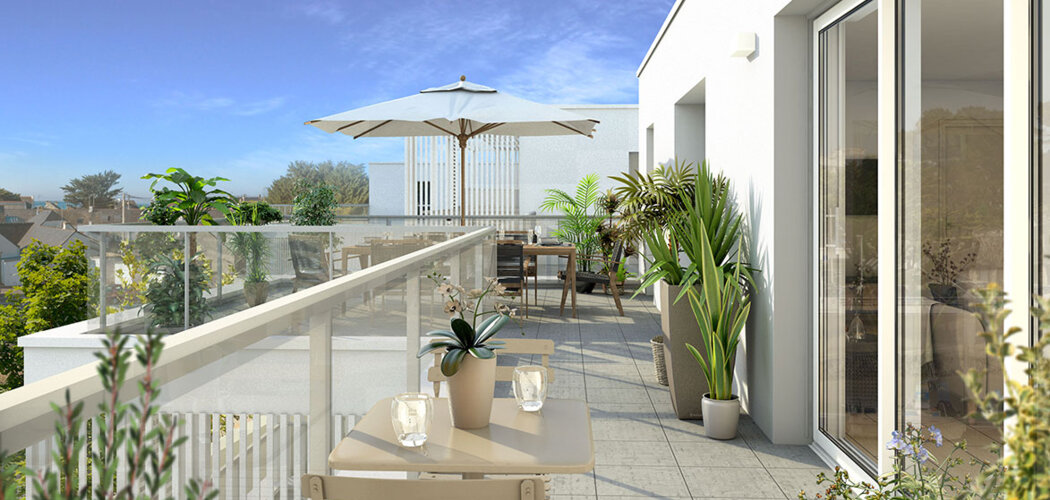 Programme immobilier neuf La Marjolaine - La Turballe à 300 m de la plage du port et des commerces (44420) - Référence : 15520