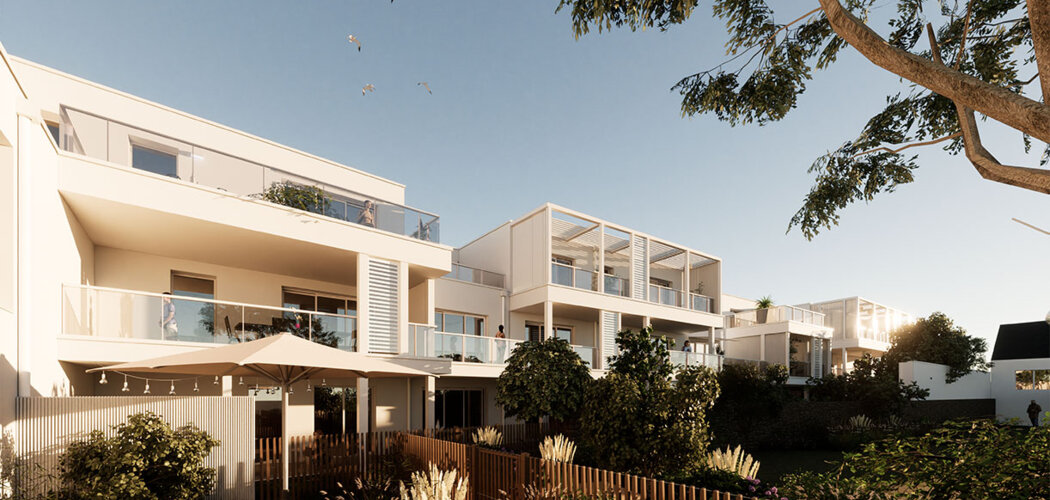Programme immobilier neuf La Marjolaine - La Turballe à 300 m de la plage du port et des commerces (44420) - Référence : 15520