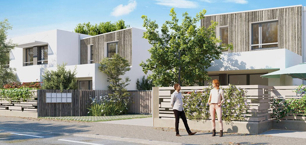 Programme immobilier neuf SCCV L'EDEN - La Turballe : Maisons T4–T5 avec jardins, parkings et cadre verdoyant à quelques pas de la plage (44420) - Référence : 12835
