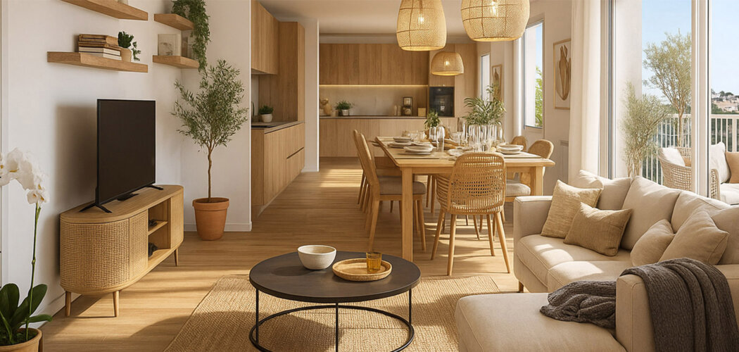 Programme immobilier neuf LES CIMES D'AZUR - La Turbie aux portes de  Nice (06320) - Référence : 13623