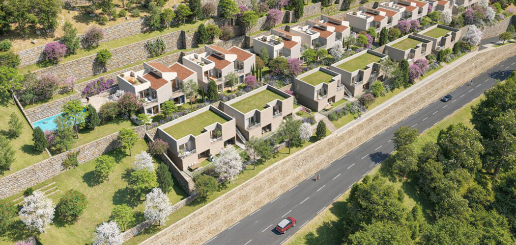 Programme immobilier neuf LES CIMES D'AZUR - La Turbie aux portes de  Nice (06320) - Référence : 13623