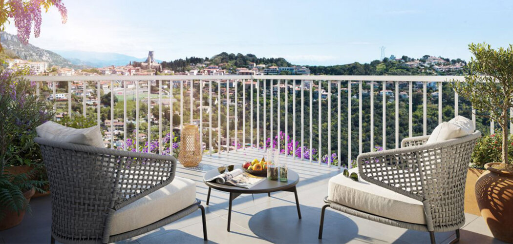 Programme immobilier neuf LES CIMES D'AZUR - La Turbie aux portes de  Nice (06320) - Référence : 13623