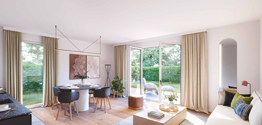 Programme immobilier neuf L'Archipel - La Verpillière à mi-chemin entre Lyon et Grenoble (38290) - Référence : 15378