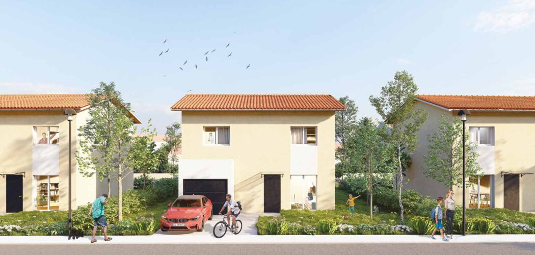 Programme immobilier neuf L'Archipel - La Verpillière à mi-chemin entre Lyon et Grenoble (38290) - Référence : 15378