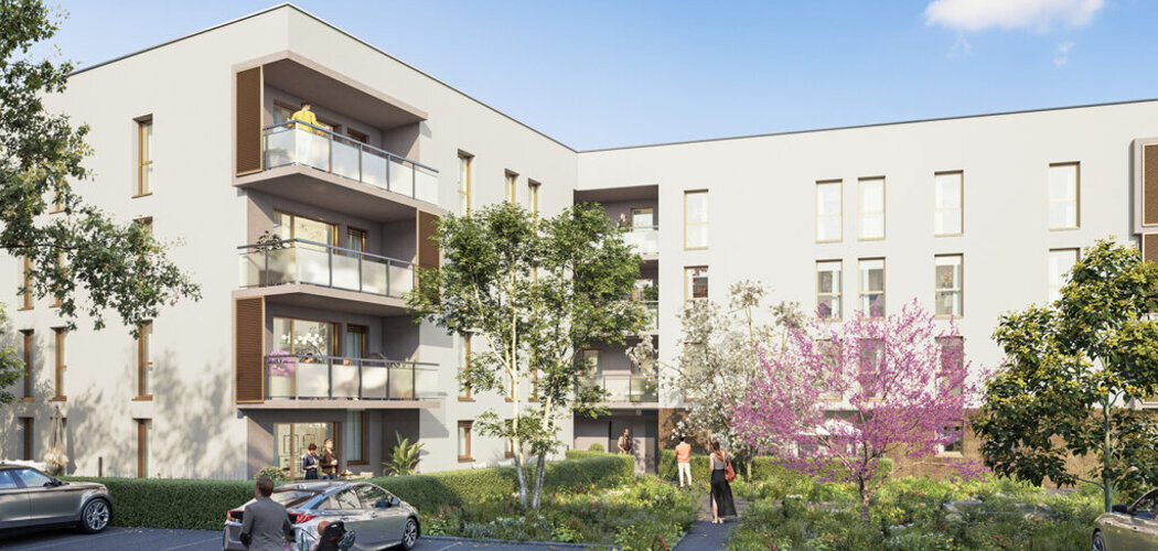 Programme immobilier neuf AZERIA - La Verpillière : appartements neufs à 3 min du cœur de bourg (38290) - Référence : 17158