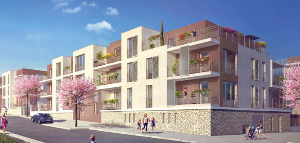 Programme immobilier neuf LES TERRASSES D'AMBROISE - La Ville-du-Bois : Appartements T1–T3 avec balcons, terrasses et jardins en proximité du centre-ville (91620) - Référence : 1284
