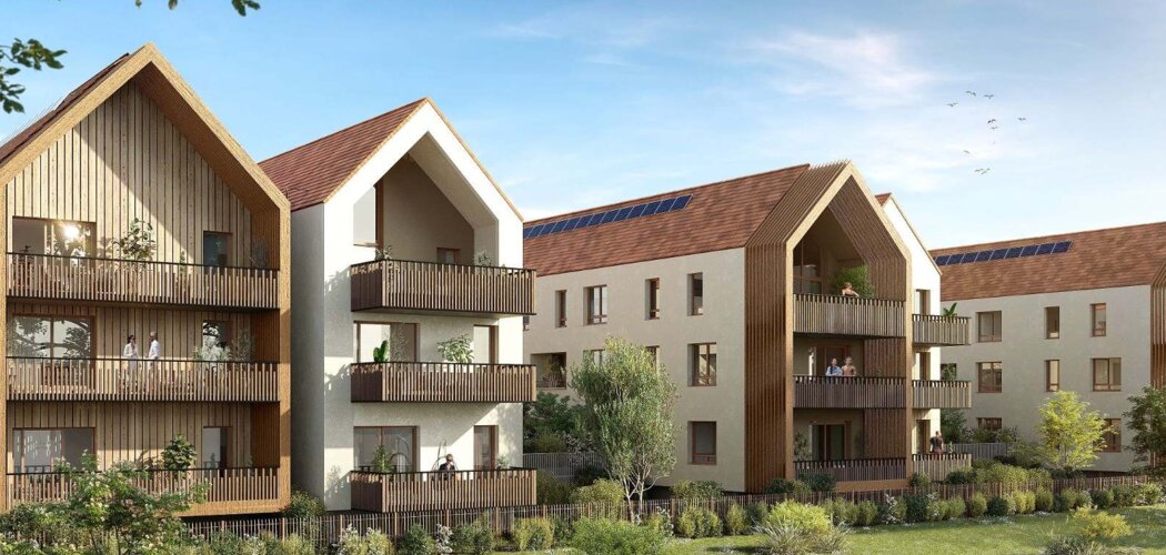 Programme immobilier neuf Terramenta - La Wantzenau à proximité de la gare (67610) - Référence : 15952