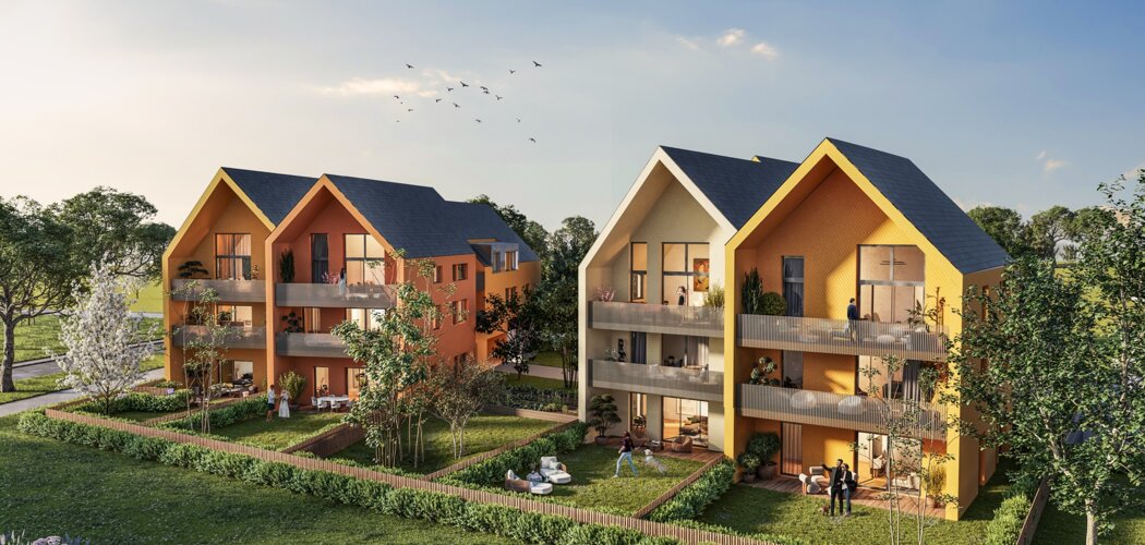 Programme immobilier neuf L'ELOGE - La Wantzenau à seulement 20 minutes de Strasbourg (67610) - Référence : 15953