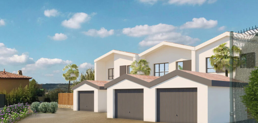 Programme immobilier neuf la patio de l'arbousier - Langlade : villas neuves T3 et appartements T2 au cœur de la Vaunage (30980) - Référence : 11678