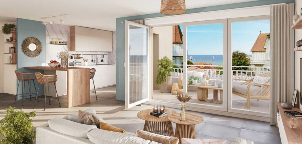 Programme immobilier neuf SAPHIR - Langrune-sur-Mer proche de la promenade côtière (14830) - Référence : 14459