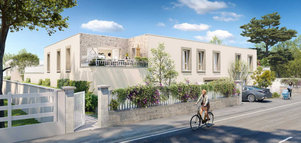 Programme immobilier neuf SAPHIR - Langrune-sur-Mer proche de la promenade côtière (14830) - Référence : 14459