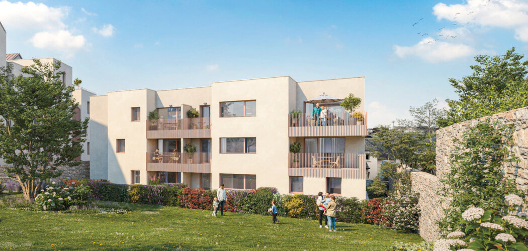Programme immobilier neuf Le Clos des Capucins - Lannion centre à deux pas de la Place du Général Leclerc (22300) - Référence : 14672