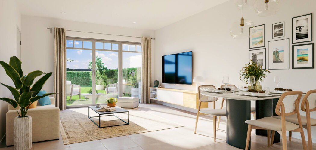 Programme immobilier neuf Domaine d'Hestia - LANTON (33) - Lanton maisons duplex  près de la plage Suzette (33138) - Référence : 15039