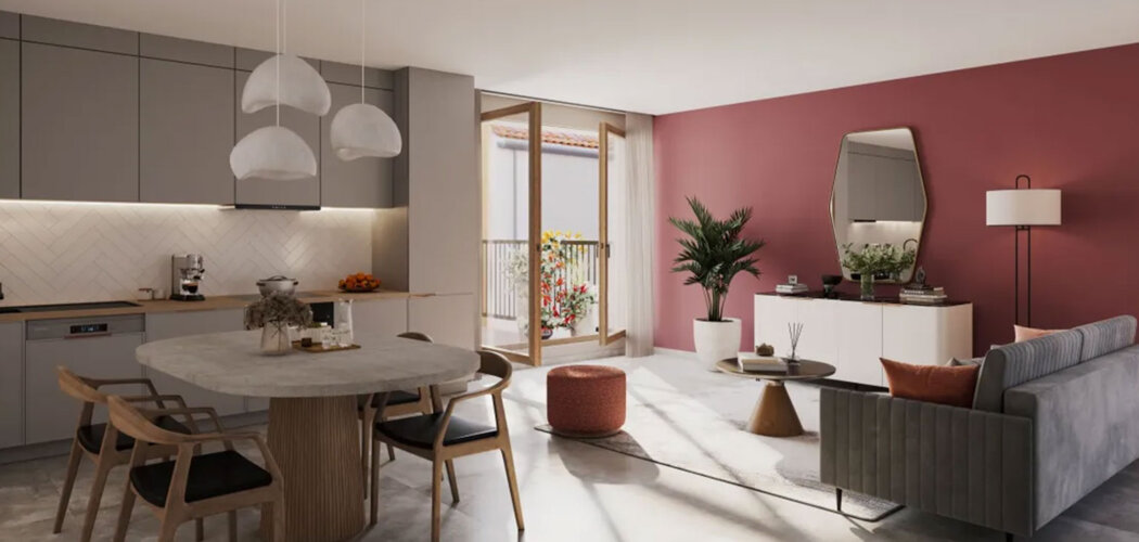 Programme immobilier neuf Hameau des Vernays - L'Arbresle appartements lumineux entre Beaujolais et Monts du Lyonnais (69210) - Référence : 17576