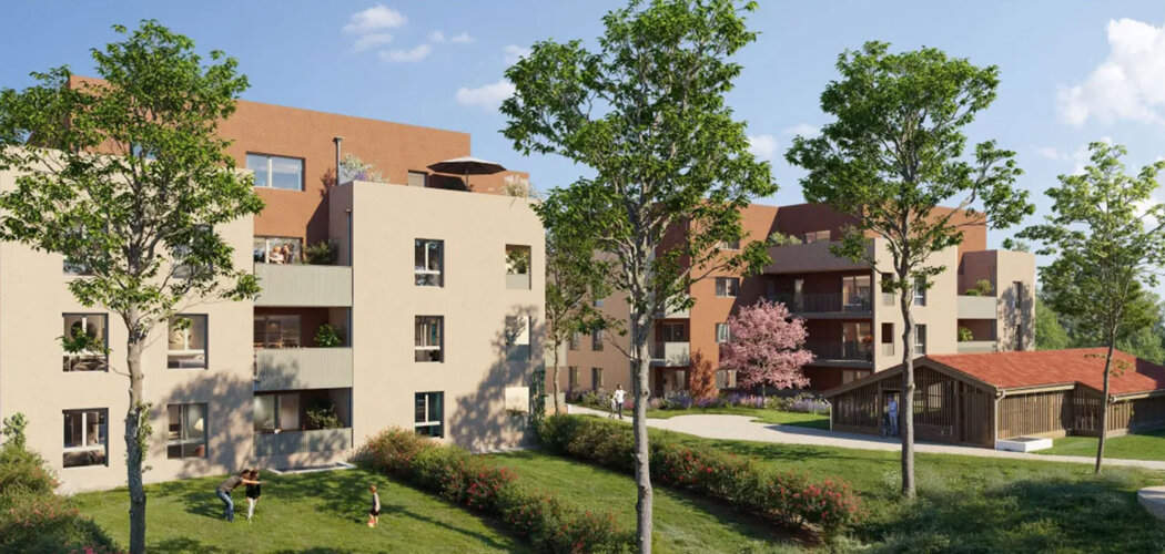 Programme immobilier neuf Hameau des Vernays - L'Arbresle appartements lumineux entre Beaujolais et Monts du Lyonnais (69210) - Référence : 17576