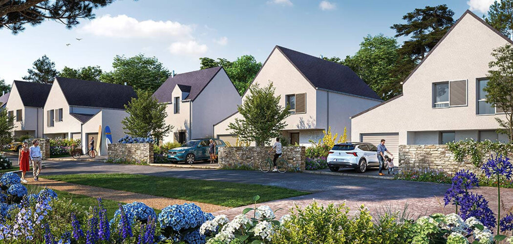 Programme immobilier neuf Villas des 4 îles - Larmor-Baden : Maisons neuves à 15 min à pied de l’Île Berder (56870) - Référence : 15694