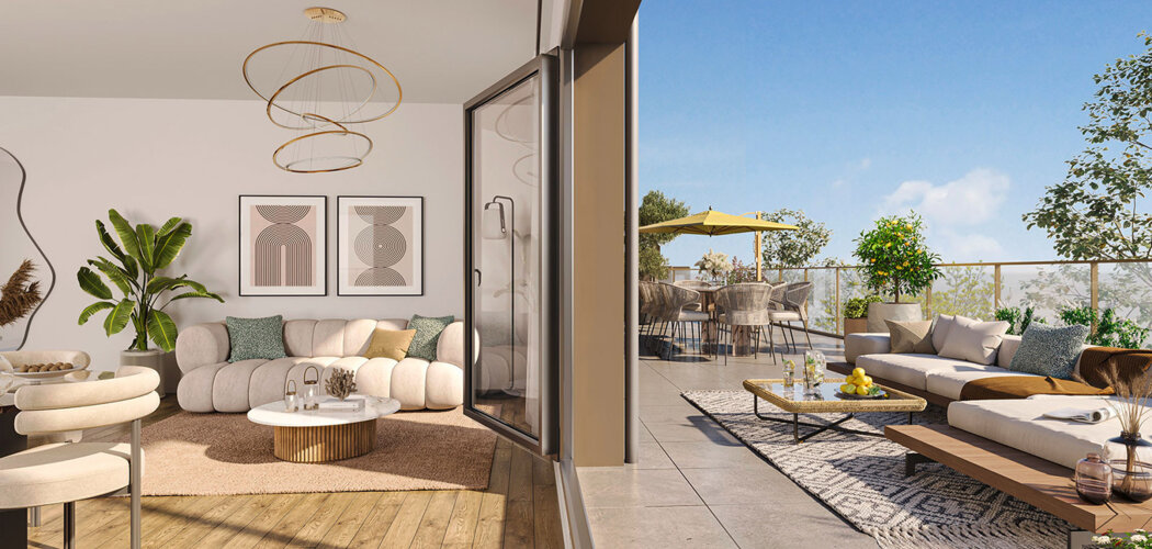 Programme immobilier neuf L Ecrin du Menez - Larmor-Plage proche à pied du centre-ville (56260) - Référence : 15699