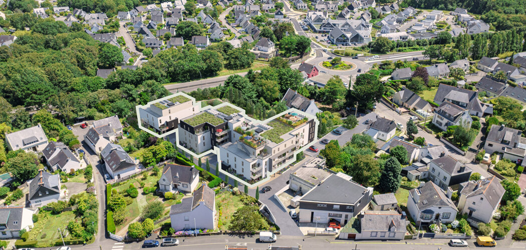 Programme immobilier neuf Tree Logis - Larmor-Plage, une adresse verte proche des plages (56260) - Référence : 17935