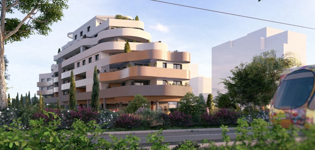 Programme immobilier neuf HYOKO - Lattes : appartements neufs T2–T4 sur les hauteurs avec vue sur Montpellier (34970) - Référence : 9055
