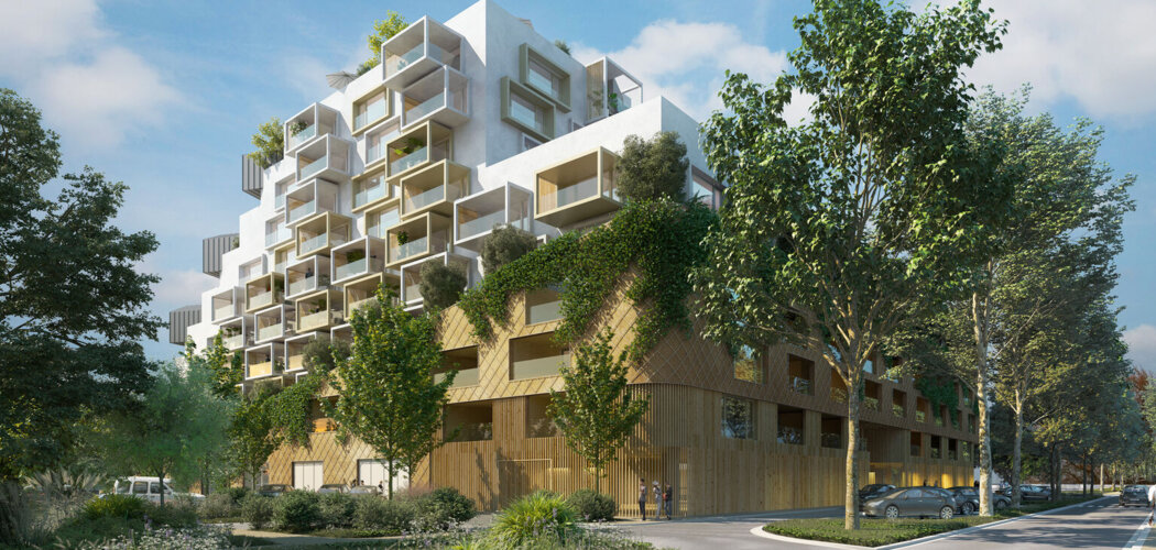 Programme immobilier neuf Îlot des Platanes - Lattes appartements réhabilités aux portes de Montpellier (34970) - Référence : 18000