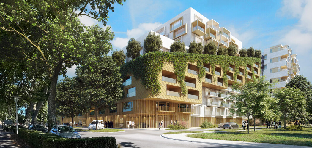 Programme immobilier neuf Îlot des Platanes - Lattes appartements réhabilités aux portes de Montpellier (34970) - Référence : 18000