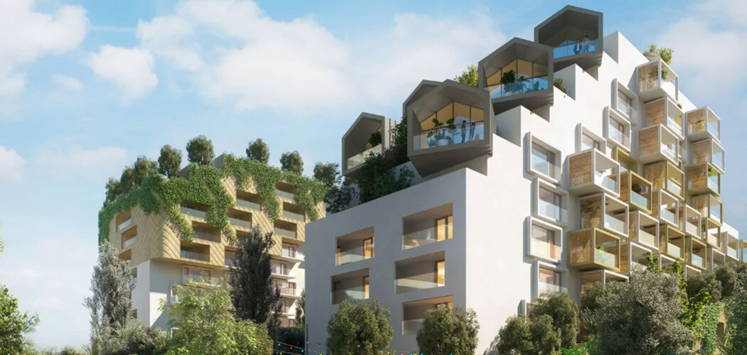 Programme immobilier neuf ILOT DES PLATANES - Lattes entre Montpellier et mer quartier Boirargues tramway (34970) - Référence : 17163