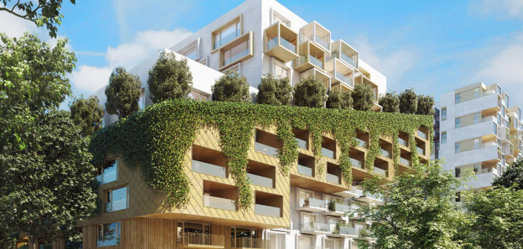 Programme immobilier neuf ILOT DES PLATANES - Lattes entre Montpellier et mer quartier Boirargues tramway (34970) - Référence : 17163
