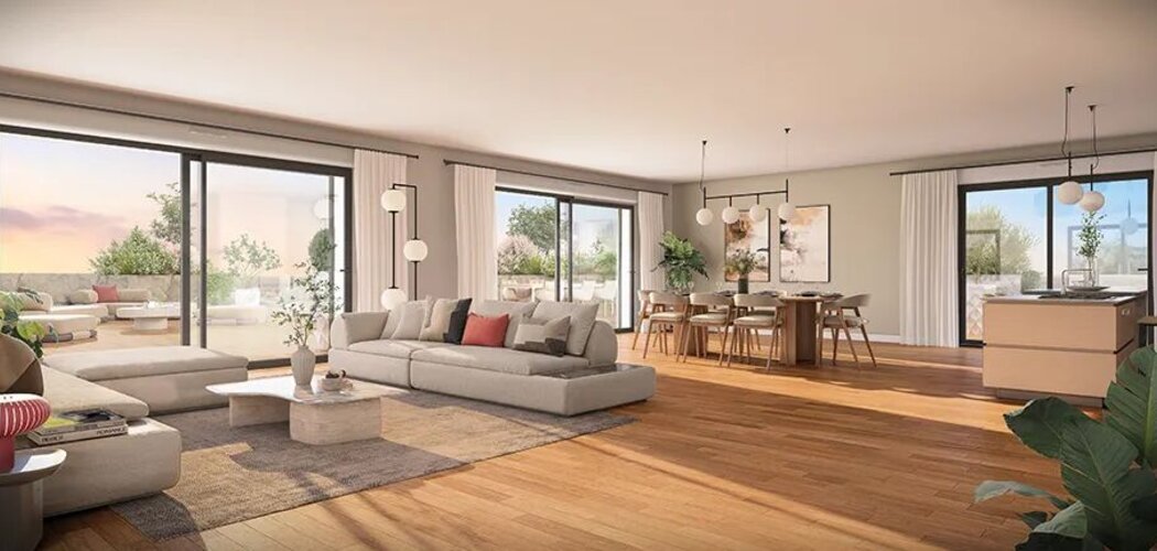 Programme immobilier neuf LE SAINT LAURENT (JEANBRUN) - Lattes proche du tramway et des plages (34970) - Référence : 18465