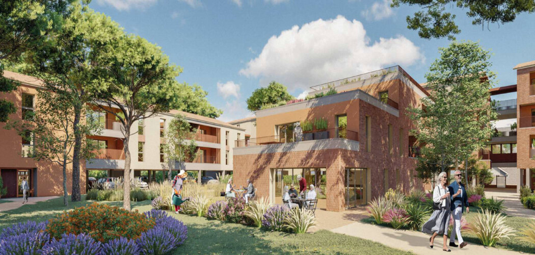 Programme immobilier neuf EDEN RESORT - Launaguet une résidence séniors aux portes de Toulouse (31140) - Référence : 9392