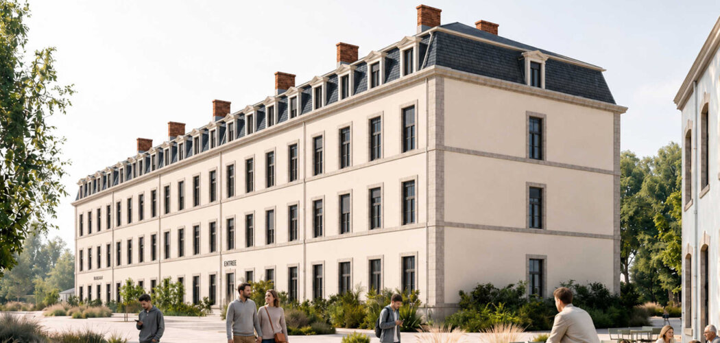 Programme immobilier neuf Pavillon 47 Denormandie - Laval ancienne caserne réhabilitée proche de l’IFSI (53000) - Référence : 18423
