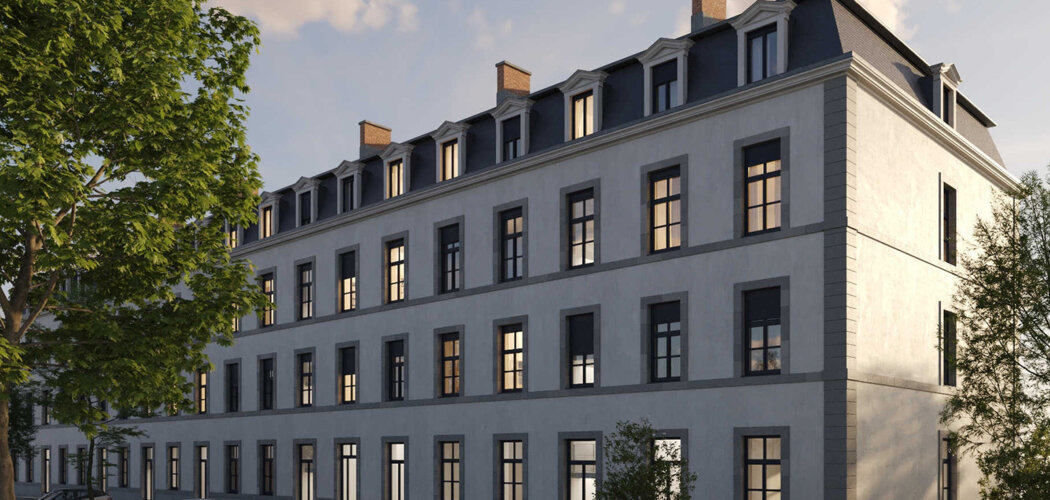 Programme immobilier neuf Pavillon 47 Denormandie - Laval ancienne caserne réhabilitée proche de l’IFSI (53000) - Référence : 18423