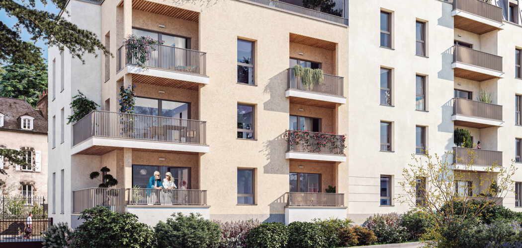 Programme immobilier neuf Parc Saint-Julien - Laval au bord de La Mayenne en cœur de ville (53000) - Référence : 15664