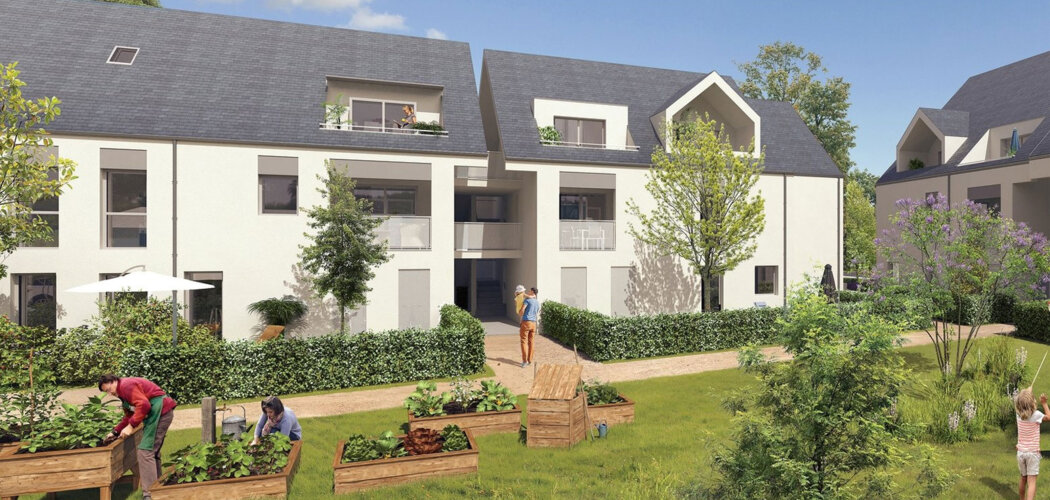 Programme immobilier neuf MERIDIENNE - Laval quartier du Bourny proche commerces (53000) - Référence : 15663