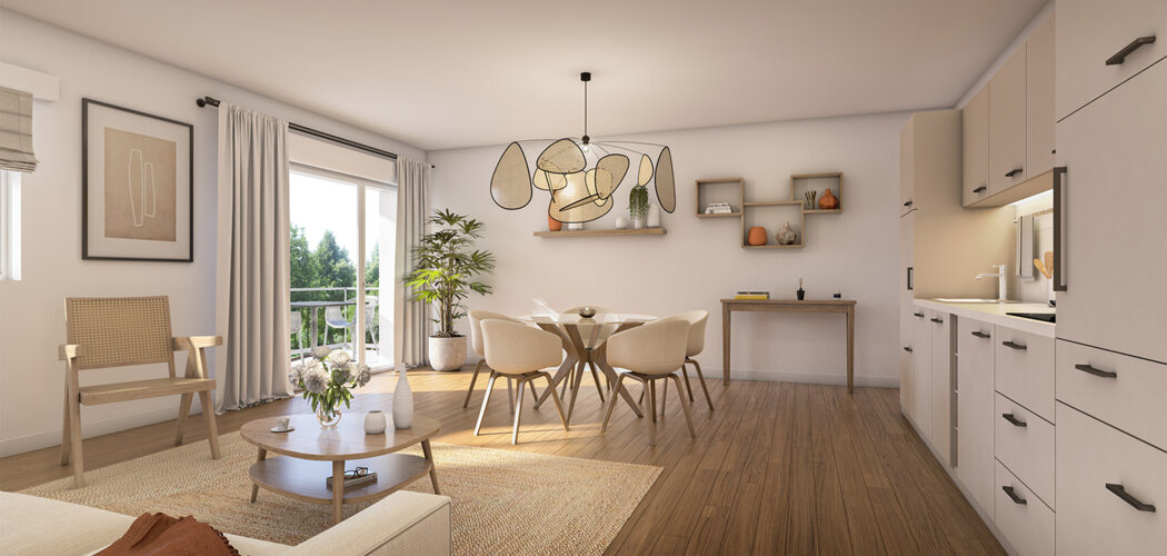 Programme immobilier neuf Les Balcons de Jades - Laventie proche de toutes les commodités (62840) - Référence : 15836