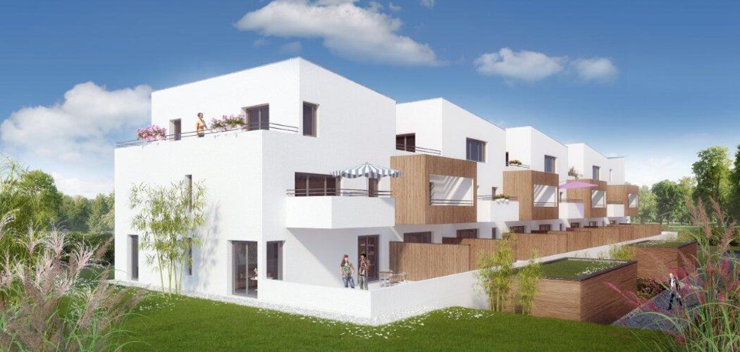 Programme immobilier neuf Les Jardins de l'observatoire - Laxou : Villas et appartements avec larges ouvertures et prestations complètes près du centre-ville (54520) - Référence : 218