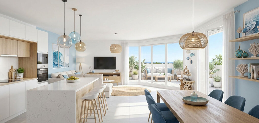 Programme immobilier neuf Les Terrasses de l'Agora - Le Barp centre-ville proche commerces (33114) - Référence : 17462