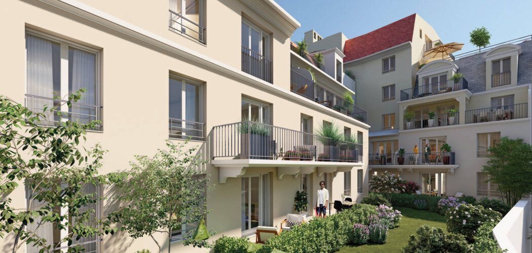 Programme immobilier neuf 14 BARBUSSE - Le Blanc-Mesnil à proximité de Paris en RER B (93150) - Référence : 16076